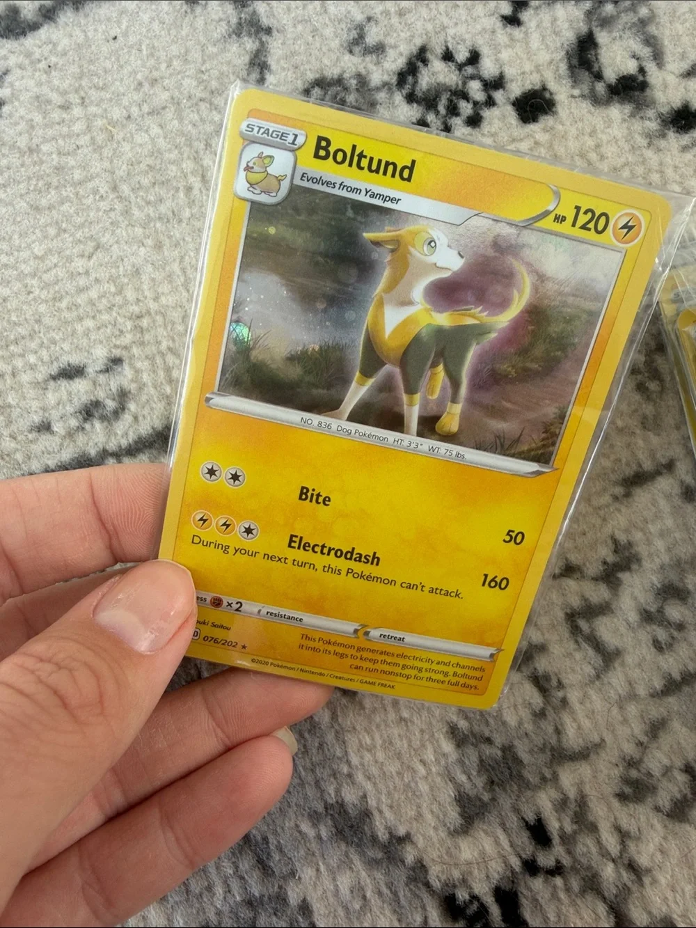 Boltund Knock Out Collections Promo Pack Cosmos Holo Sealed Promo Pack | ✨5/$25✨